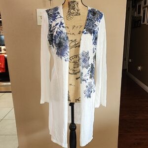 Nicole White Lace Cardigan